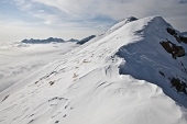 Salita invernale da Carona al MONTE MADONNINO e RESEDA l'11 febbraio 2012  - FOTOGALLERY